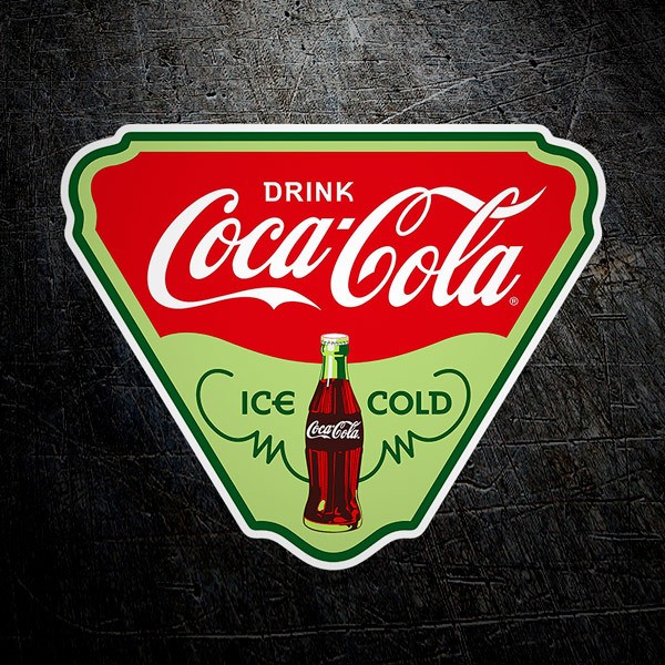 Aufkleber Coca Cola Poster