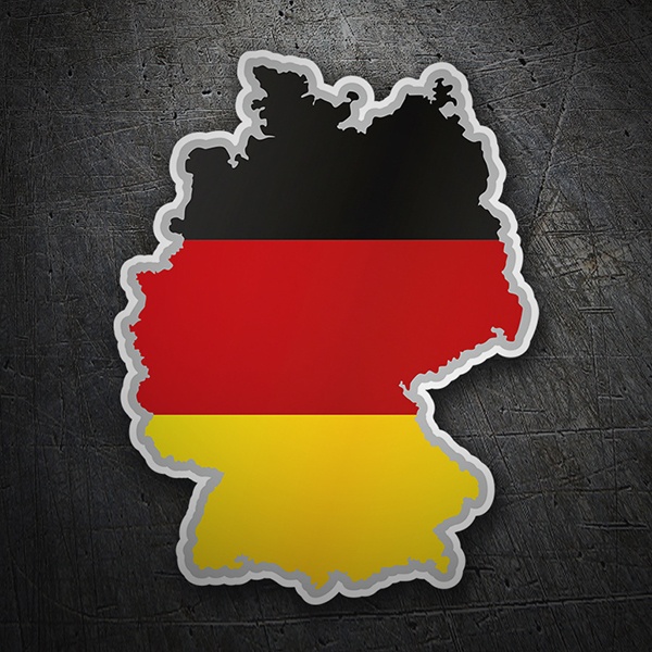 WOMO Aufkleber Deutschland Fahne