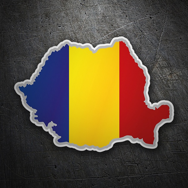 GLÜCKSBLATT Auto Duft Flagge Duftbaum Rumänien Romania Bukarest RO