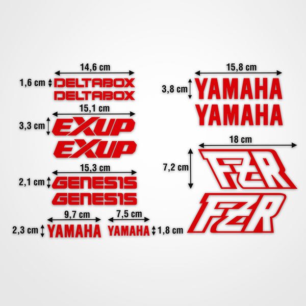 Aufkleber kit Yamaha FZR