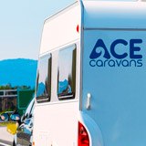 Wohnmobil aufkleber: Ace Caravans x2 2