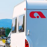 Wohnmobil aufkleber: Logo new Adria 3