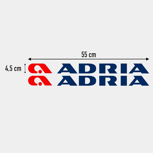 Wohnmobil aufkleber: New Adria