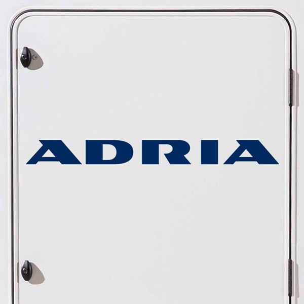 Wohnmobil aufkleber: Logo new Adria 2