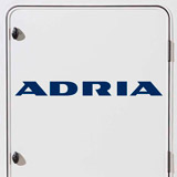 Wohnmobil aufkleber: Logo new Adria 2 2