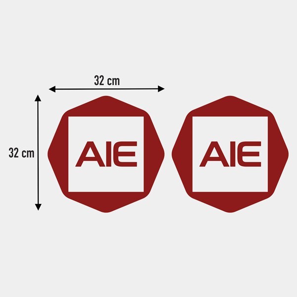 Wohnmobil aufkleber: Logo Aie