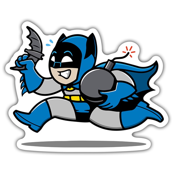 Aufkleber Batman Cartoon