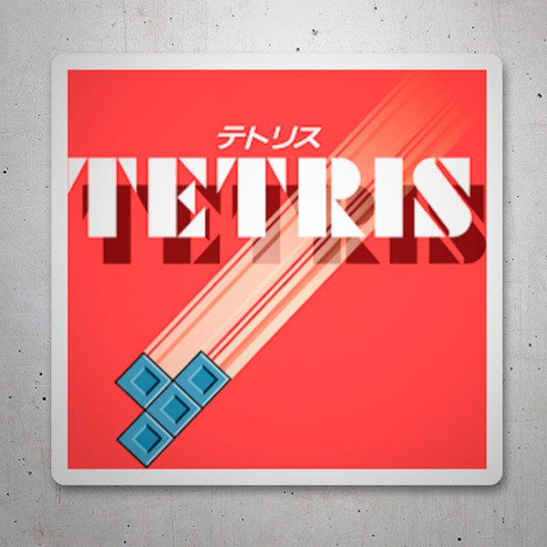 Aufkleber: Tetris, japanische Version