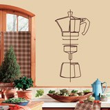 Wandtattoos: Italienische Kaffeemaschine 2