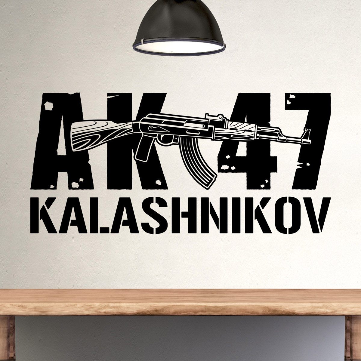 Wandtattoos: AK 47 Kalashnikov 2