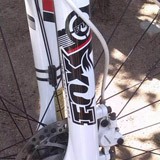 Aufkleber: Aufkleber-Set Fox Racing Shox Gabeln Mountain Bike 4