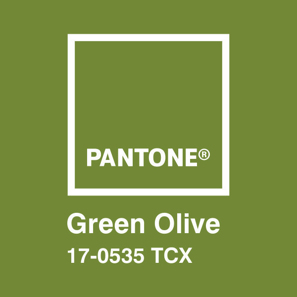 Wandtattoos: Pantone Green Olive