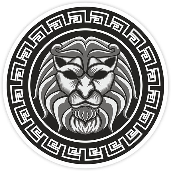 Aufkleber Emblem des Löwen von Nemea
