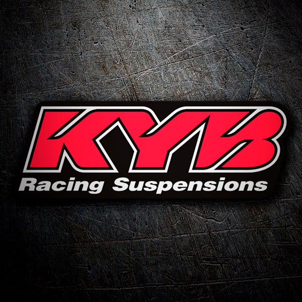 Aufkleber: KYB Racing Suspensions