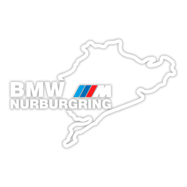 Aufkleber: BMW Nurburgring