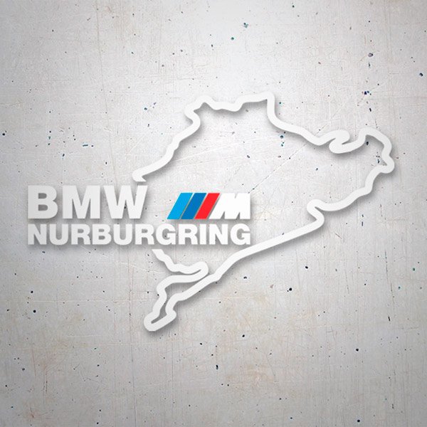 Aufkleber: BMW Nurburgring