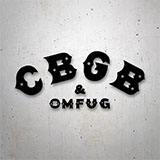 Aufkleber: CBGB Rock 2