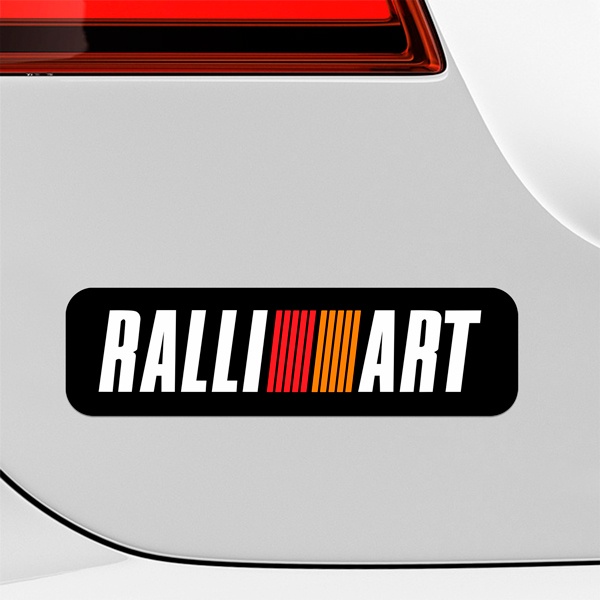 Aufkleber: Ralli art 2