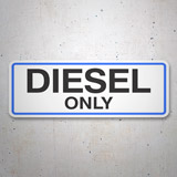 Wohnmobil aufkleber: Diesel Only 3