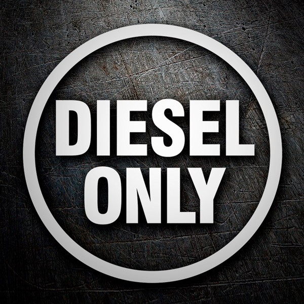 Wohnmobil aufkleber: Diesel Only 2