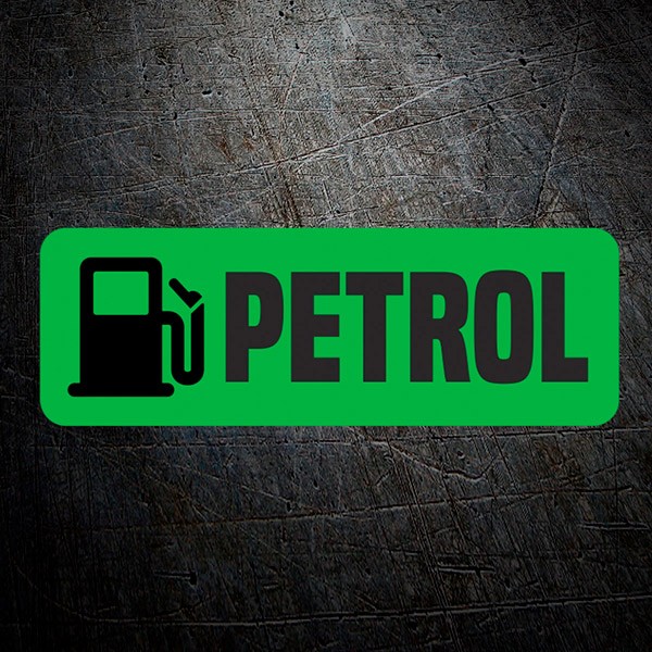 Wohnmobil aufkleber: Petrol Benzin