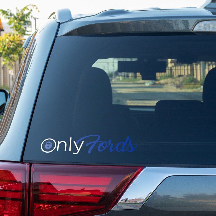 Aufkleber: Only Fords