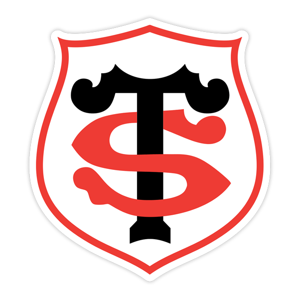 Aufkleber: Stade Toulousain Emblem-Aufkleber