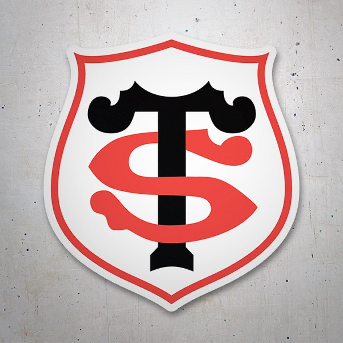 Aufkleber: Stade Toulousain Emblem-Aufkleber 3