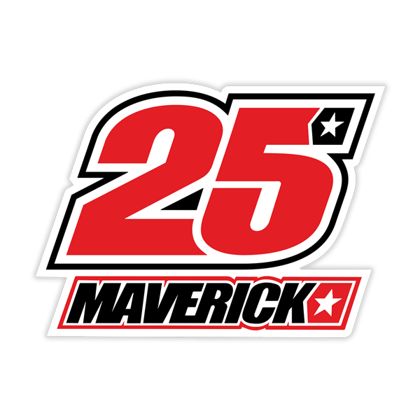 Aufkleber: Maverick Viñales Aufkleber für Motorräder