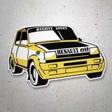 Aufkleber: Renault 5 Copa Turbo mit sportlichem Design 3