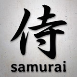 Aufkleber: Samurai-Kanji-Aufkleber 2