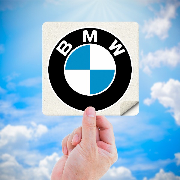 Aufkleber: Klassisches BMW Emblem Retro