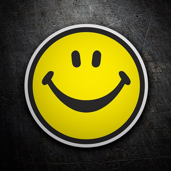 Smiley Gesicht Wandtattoo, Smile Vinyl Wandaufkleber, Kinder glücklich  Aufkleber -  Schweiz