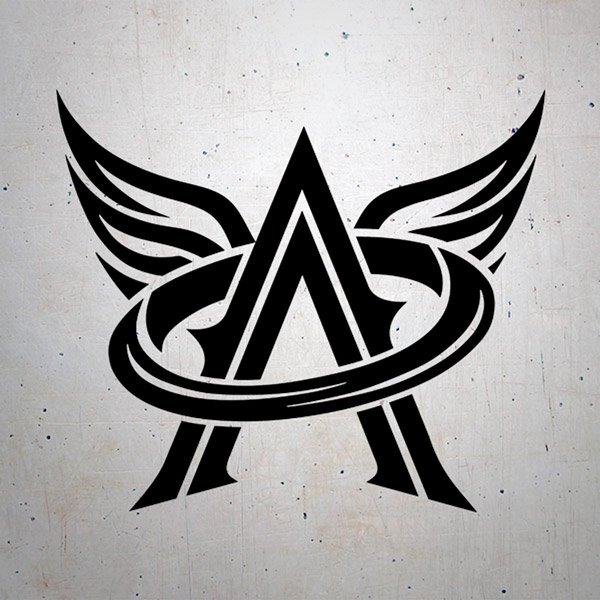 Aufkleber: Arcángel Logo Musik