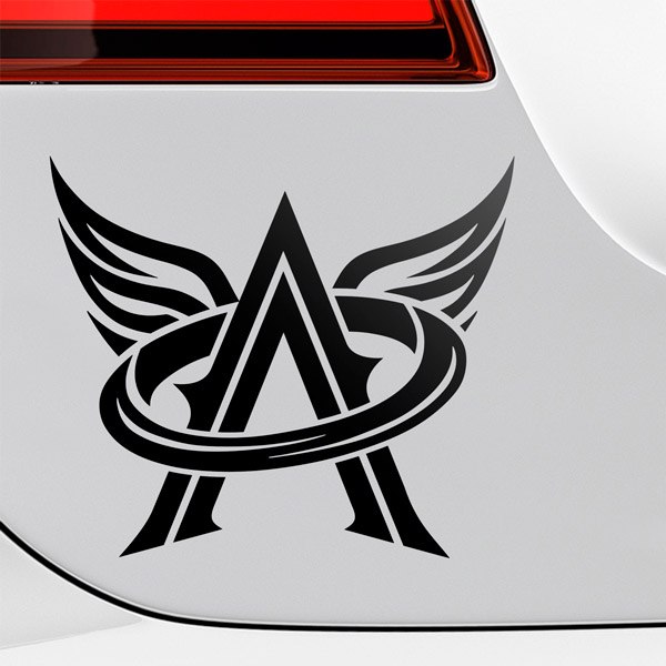 Aufkleber: Arcángel Logo Musik