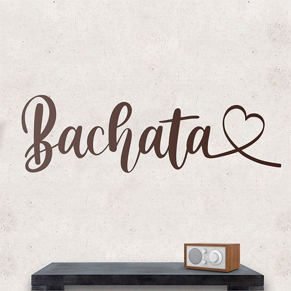 Wandtattoos: Bachata Herz