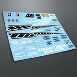 Aufkleber: Kit Yamaha 50th Anniversary Laguna Seca 2005  3