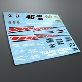 Aufkleber: Kit Yamaha 50th Anniversary Valencia 2005  3