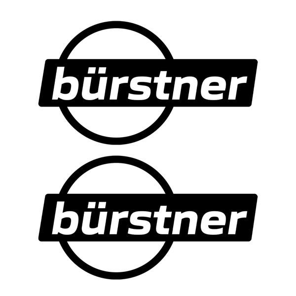 Wohnmobil aufkleber: Bürstner Logo