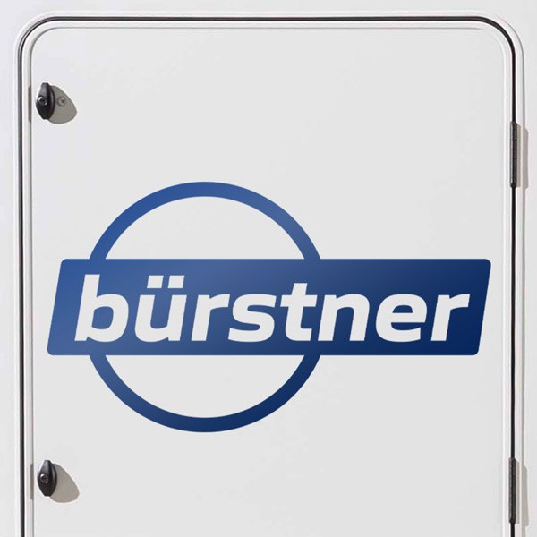 Wohnmobil aufkleber: Bürstner Logo