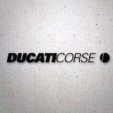 Aufkleber: Ducati Corse III 2