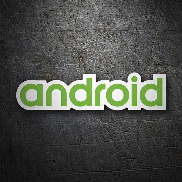Aufkleber Android Logo Webwandtattoo Com