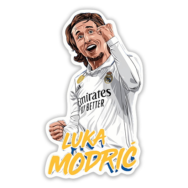 Aufkleber: Luca Modric