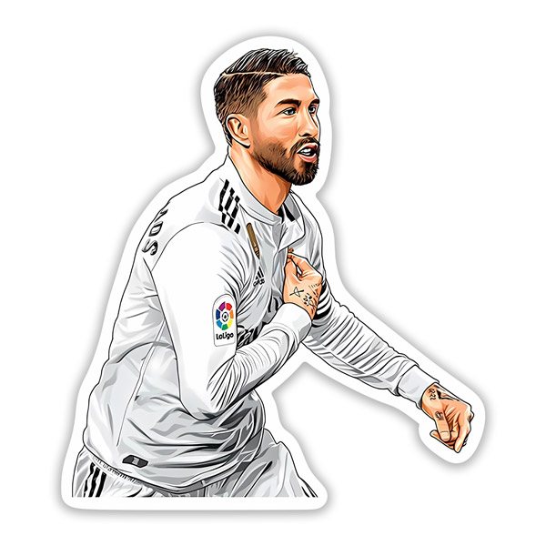 Aufkleber: Sergio Ramos