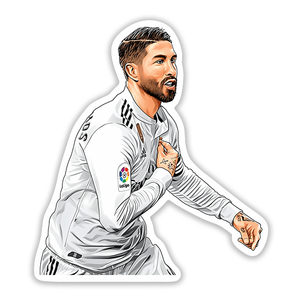 Aufkleber: Sergio Ramos