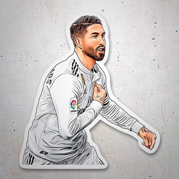 Aufkleber: Sergio Ramos