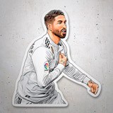 Aufkleber: Sergio Ramos 3