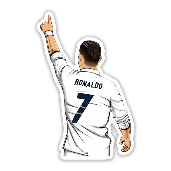 Aufkleber: Cristiano Ronaldo