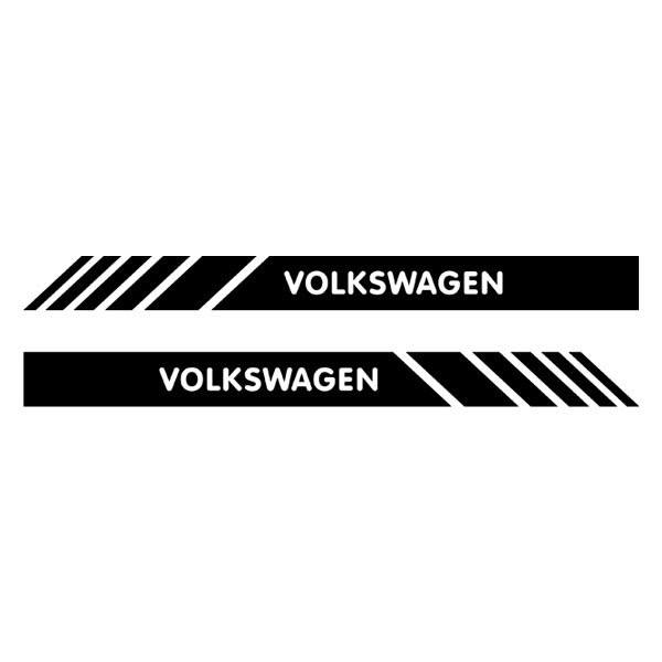 VW Aufkleber für Seiten Spigel
