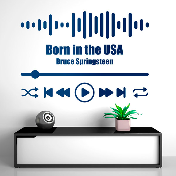 Wandtattoos: Born in the USA - Bruce Springsteen